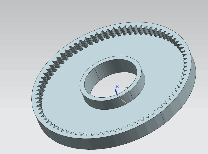 3D打印工業齒輪模型